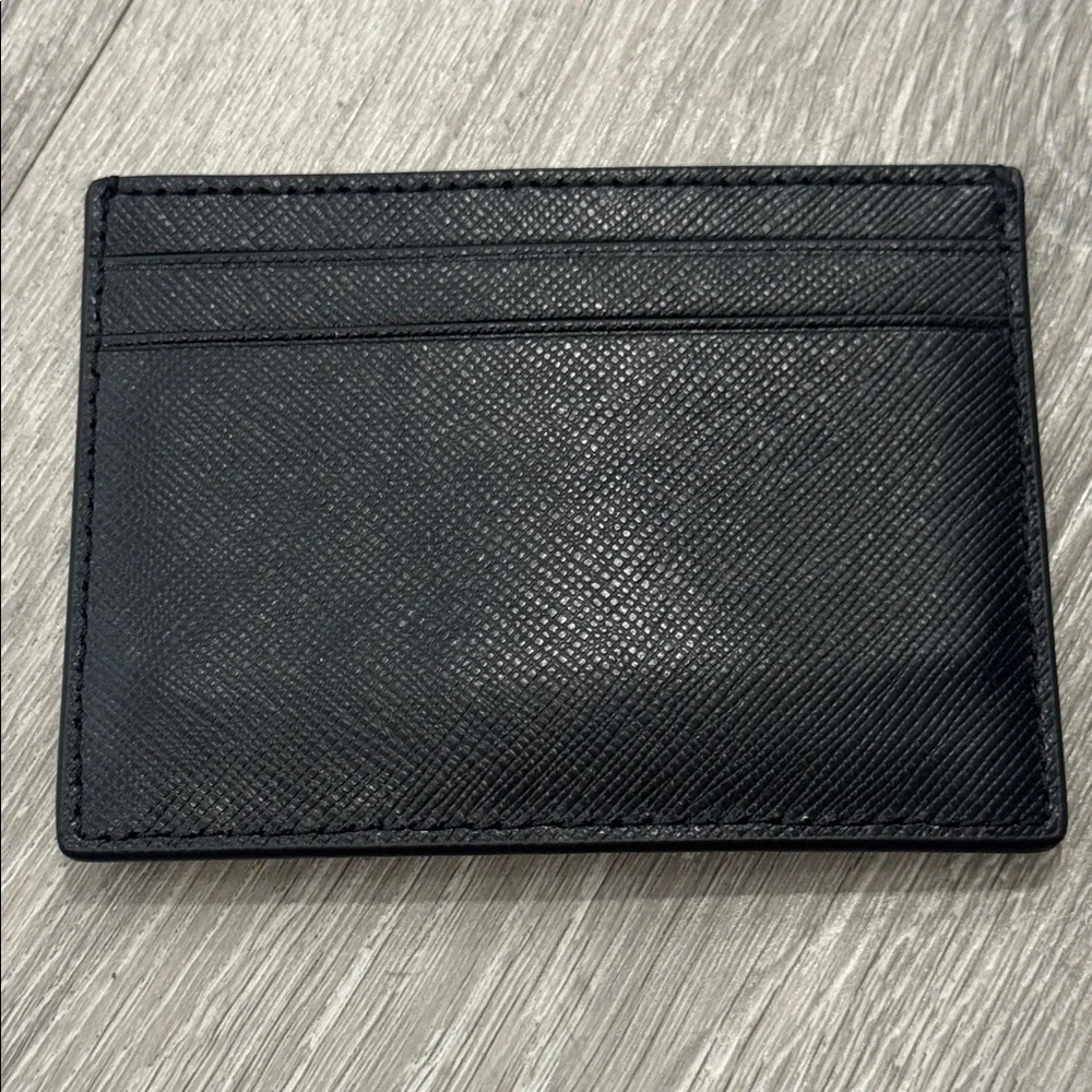 Kate Spade Black Slim Card Case Holder Wallet